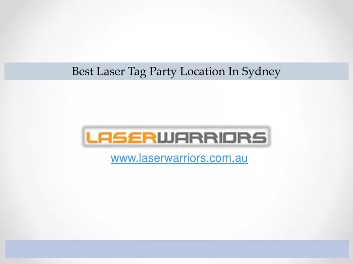 best laser tag party location in sydney