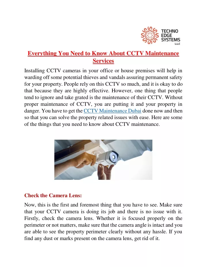 everything you need to know about cctv