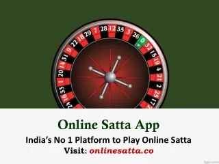 How can we play Online Satta Matka on Online Satta App