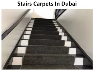 stairs carpets in dubai