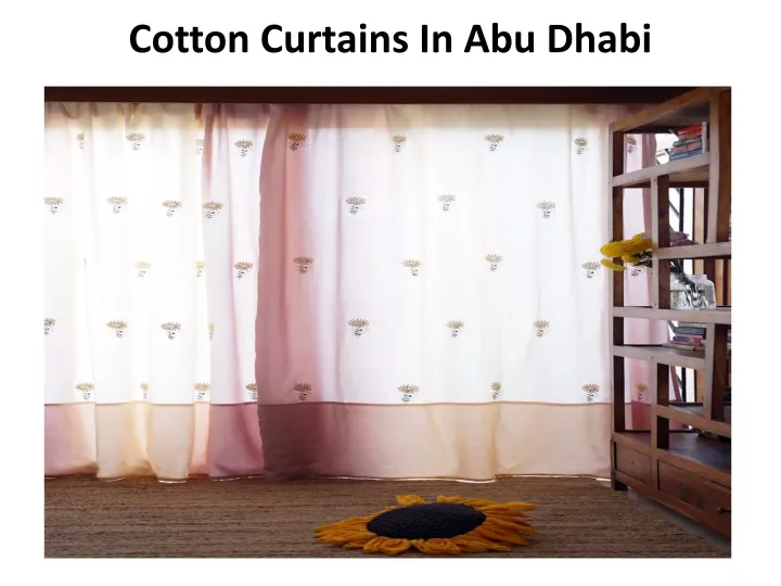 cotton curtains in abu dhabi