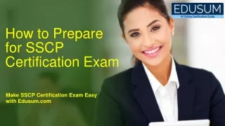 how to prepare for sscp certification exam