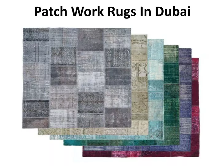 patch work rugs in dubai