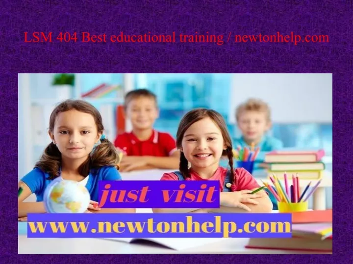 lsm 404 best educational training newtonhelp com