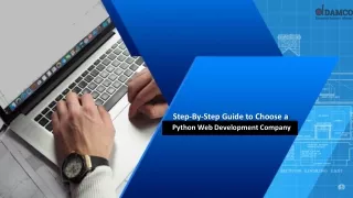 step by step guide to choose a python