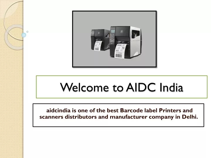 welcome to aidc india