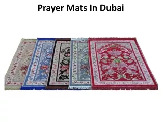 prayer mats in dubai