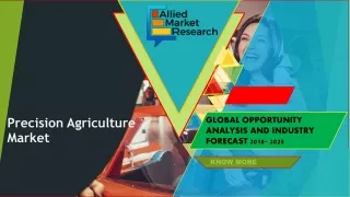 Precision Agriculture Market Share, Size and Forecast By 2022