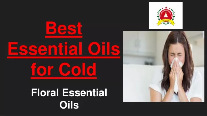 best essential oils for cold