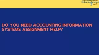 do you need accounting information systems
