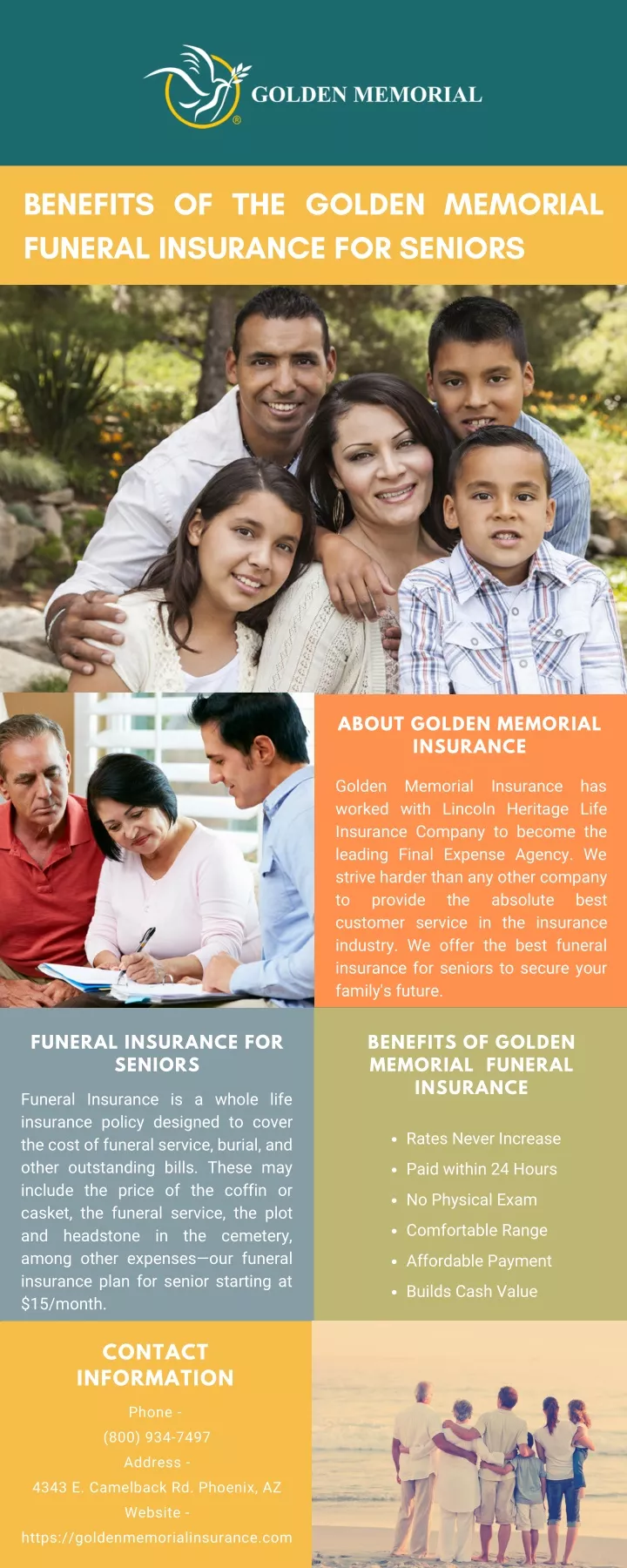 benefits of the golden memorial