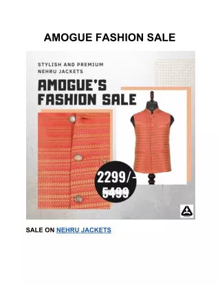 AMOGUE Fashion Sale