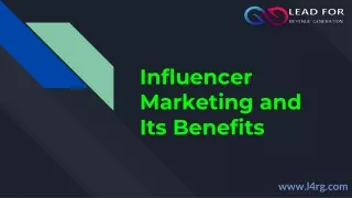 Influencer marketing and its benefits