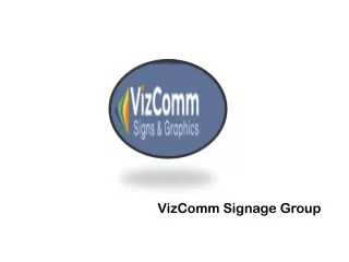 vizcomm signage group