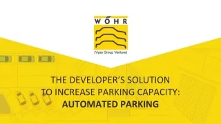 the developer s solution to increase parking