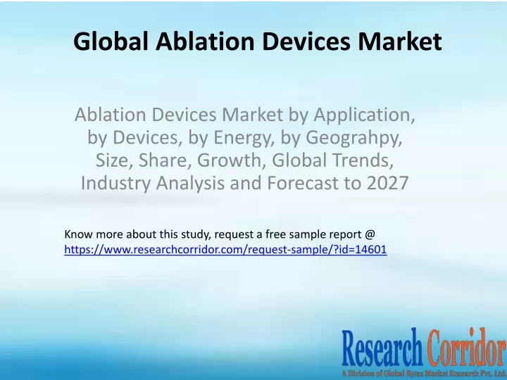 global ablation devices market