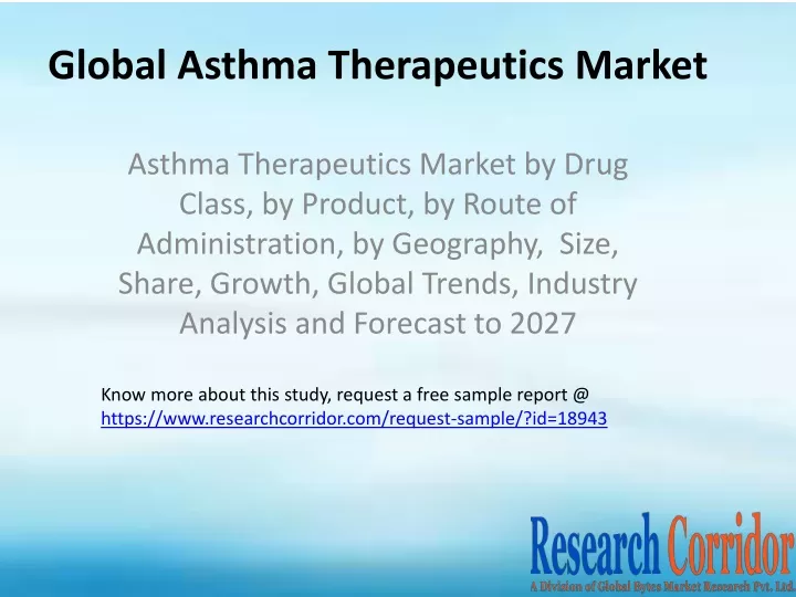 global asthma therapeutics market