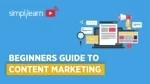 Beginners Guide To Content Marketing 2020 | Content Marketing Tips | Content Marketing | Simplilearn - slide 1