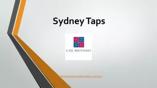 Sydney Taps