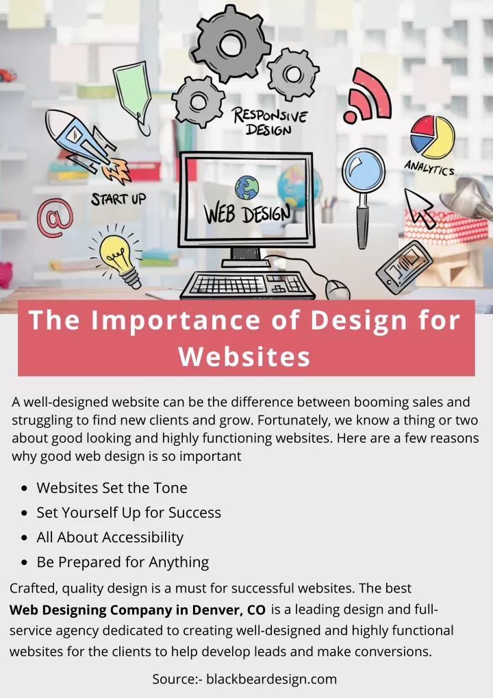 the importance of design for websites