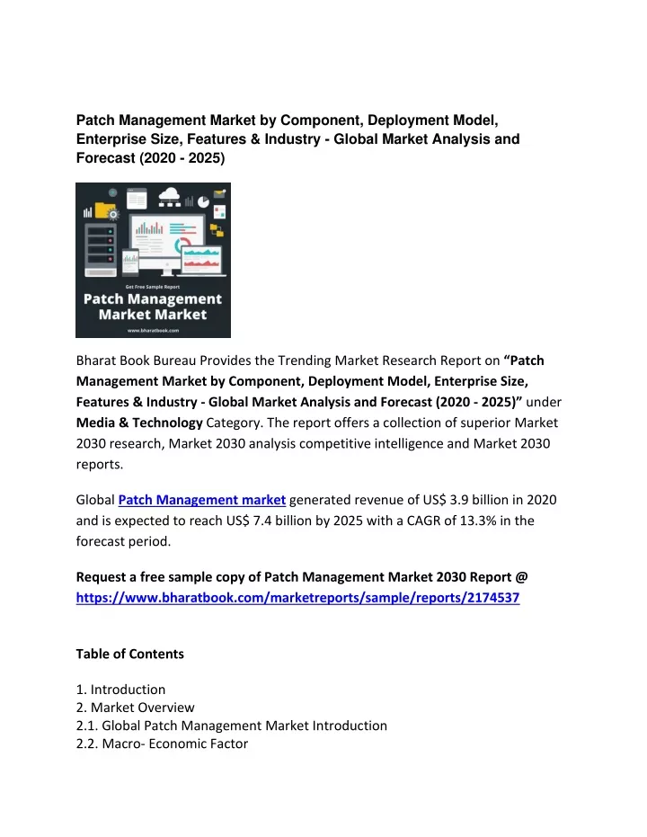patch management market by component deployment