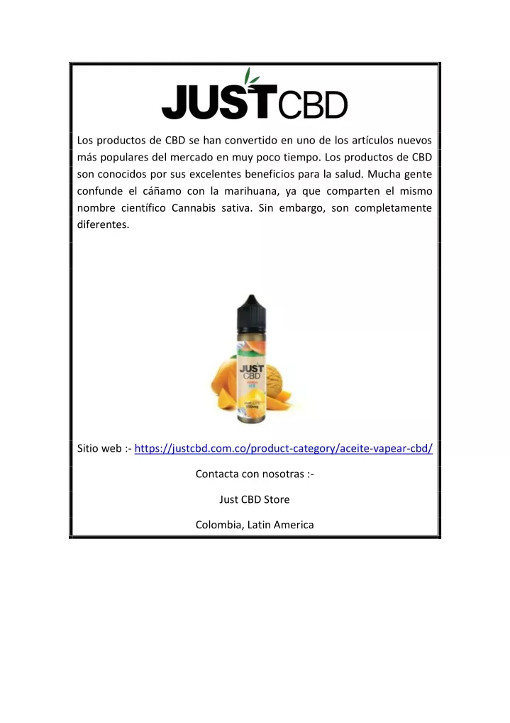 los productos de cbd se han convertido