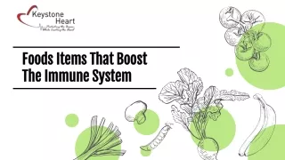 foods items that boost the immune system