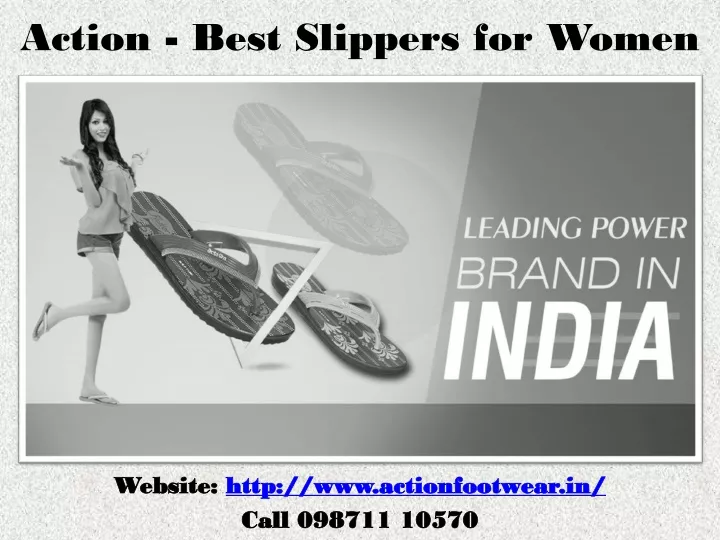 action best slippers for women