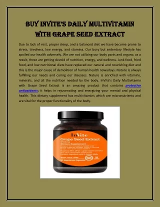 buy invite s daily multivitamin buy invite