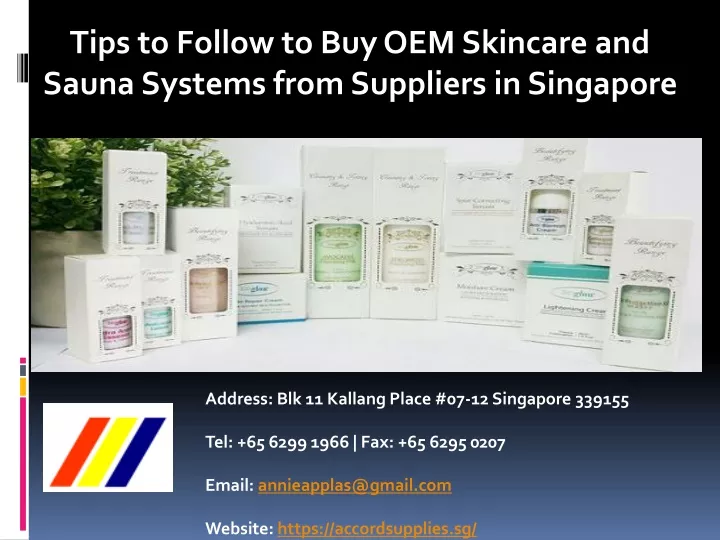 tips to follow to buy oem skincare and sauna