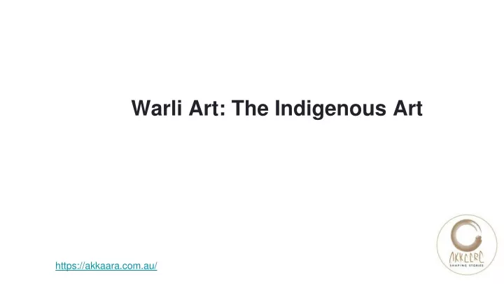 warli art the indigenous art