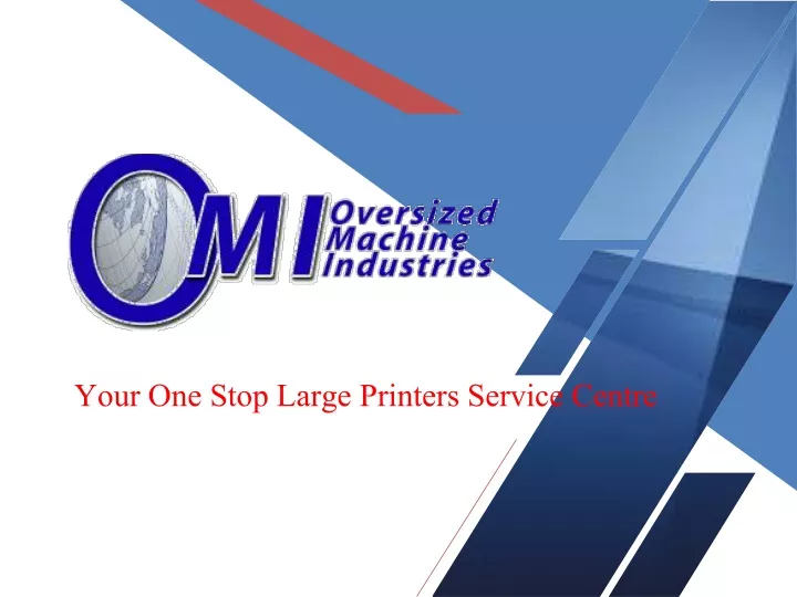 your one stop large printers service centre