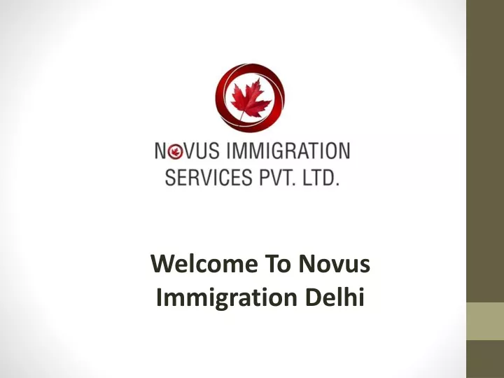 welcome to novus immigration delhi
