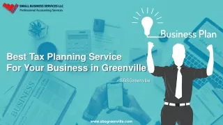 Best Tax Planning Service in Greenville - SBSGreenville