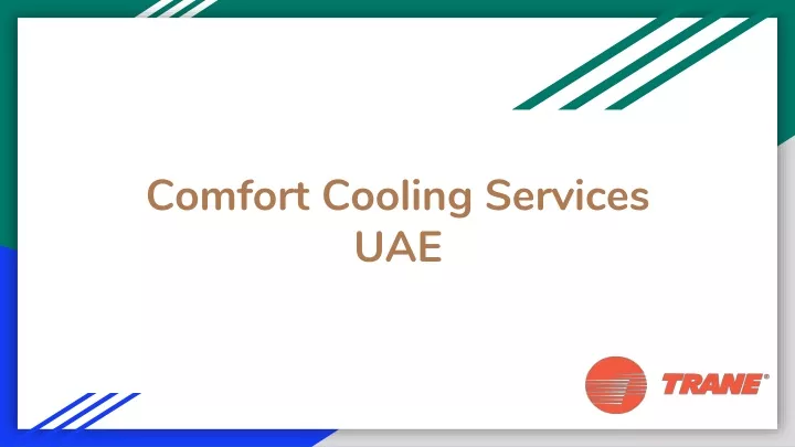 comfort cooling services uae