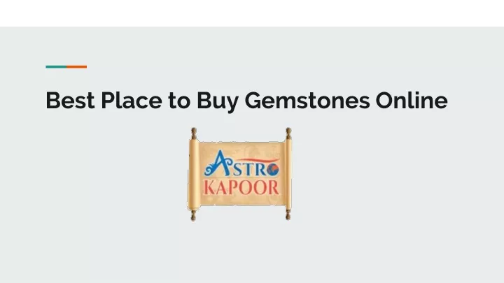 b est place to buy gemstones online