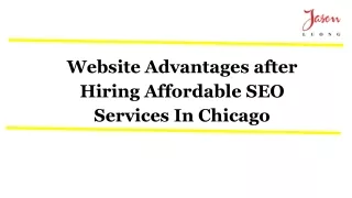 10 Amazing Benefits of Hiring Affordable SEO Services in Chicago in Google Rankings