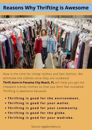 reasons why thrifting is awesome