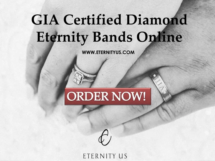 gia certified diamond eternity bands online