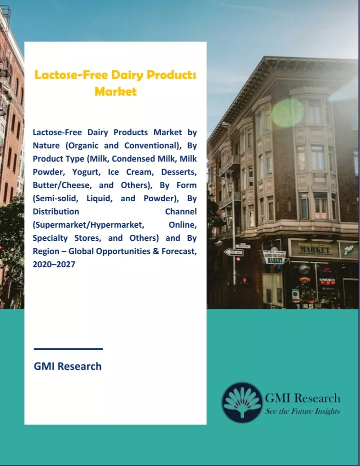 lactose free dairy products market