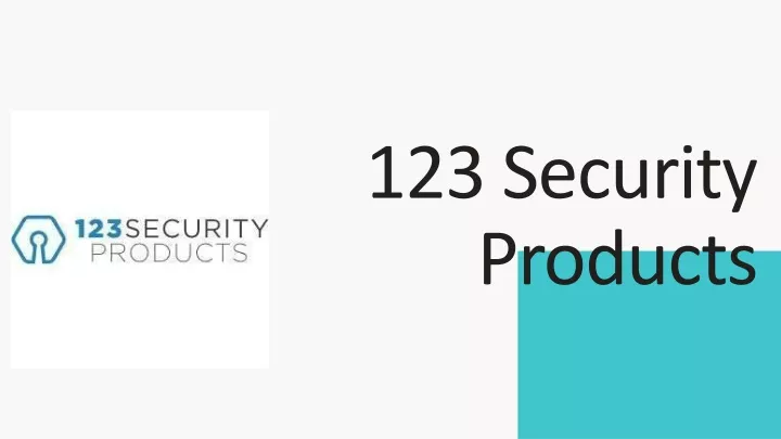 123 security products