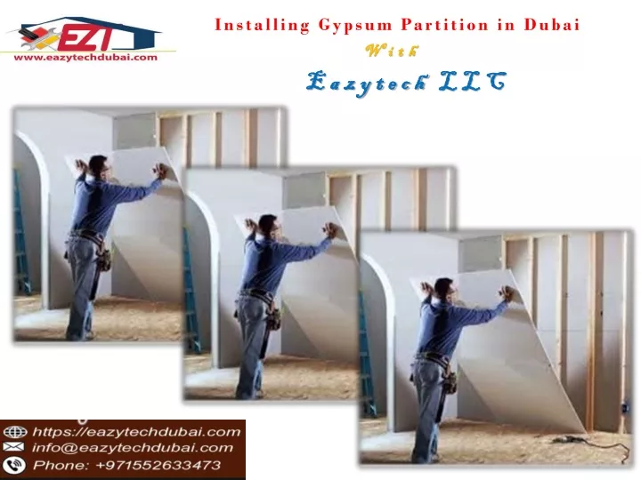 installing gypsum partition in dubai