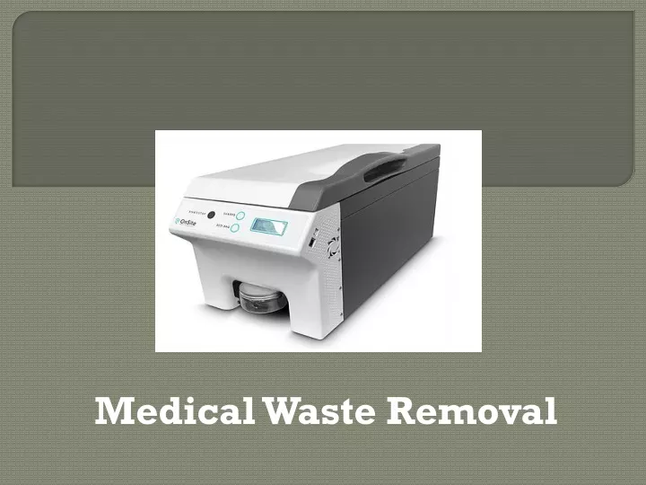 medical waste removal