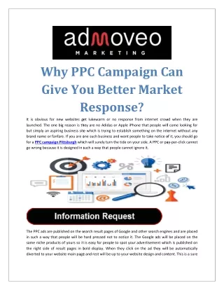 Why PPC Campaign Can Give You Better Market Response?