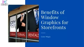 Benefits of Window Graphics for Storefronts