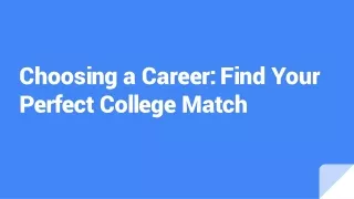 How To Find Your Perfect College, What does All College Search offer?