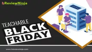 Why choose Teachable Black Friday Deal | hReview Ninja