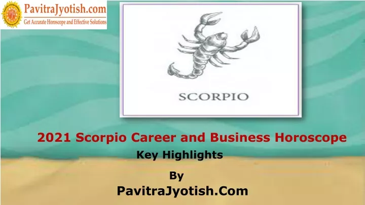 2021 scorpio career and business horoscope