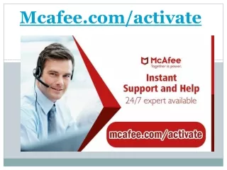 mcafee com activate