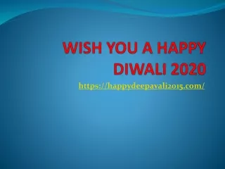 Wish You a Very Happy Diwali